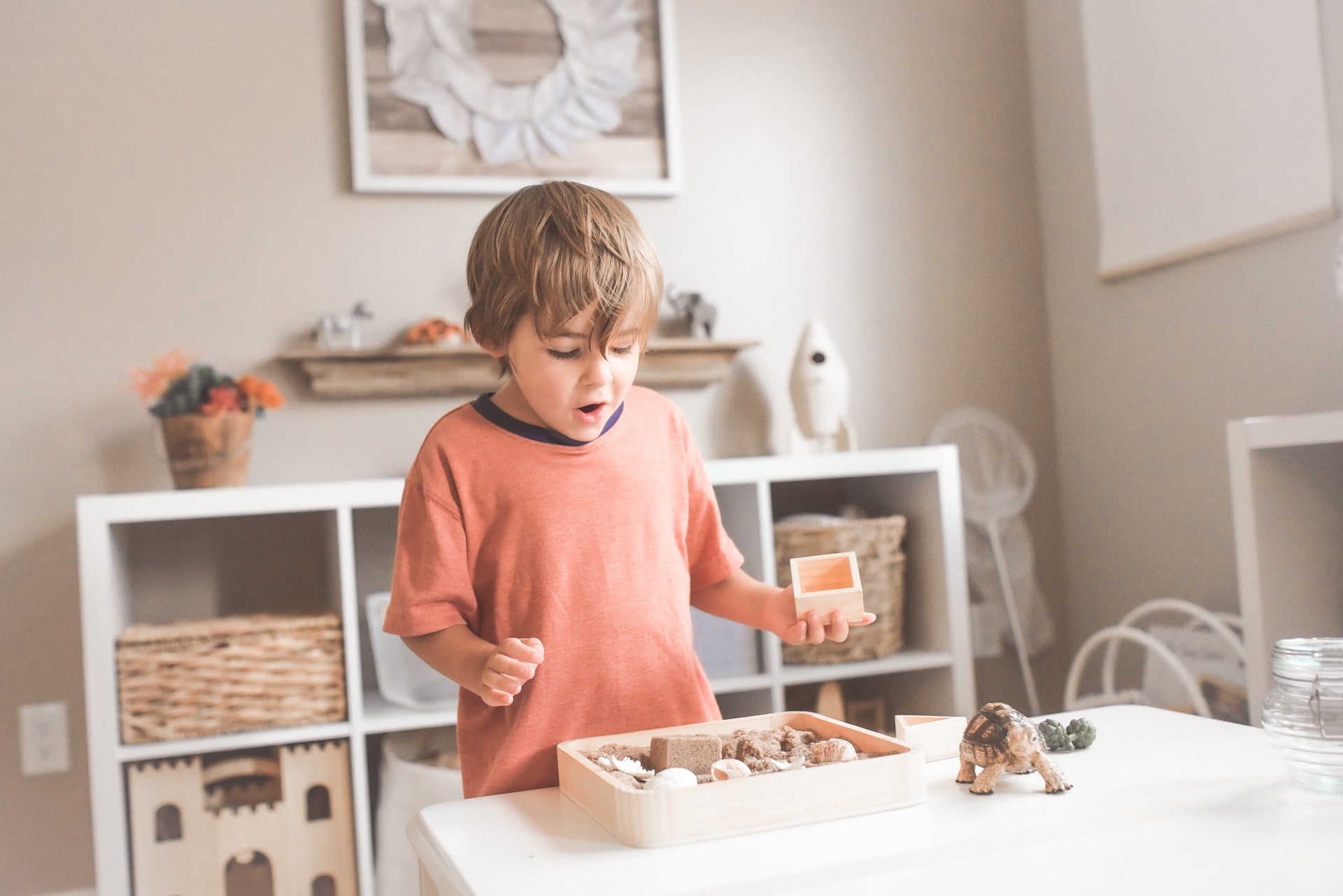 child playing